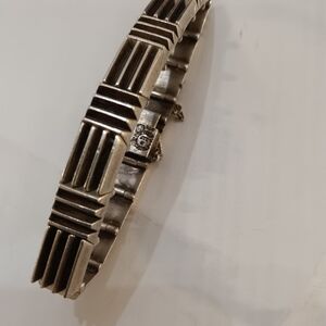 Antonio Pineda Silver 970 Taxco Mexico Bracelet Vtg